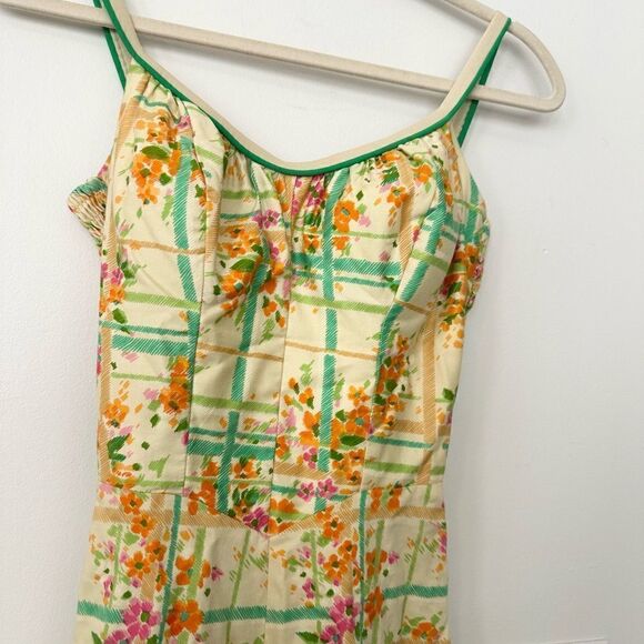 Deweese Design Vintage Floral Wide Leg Jimpsuit 11/12 - Picture 2 of 8